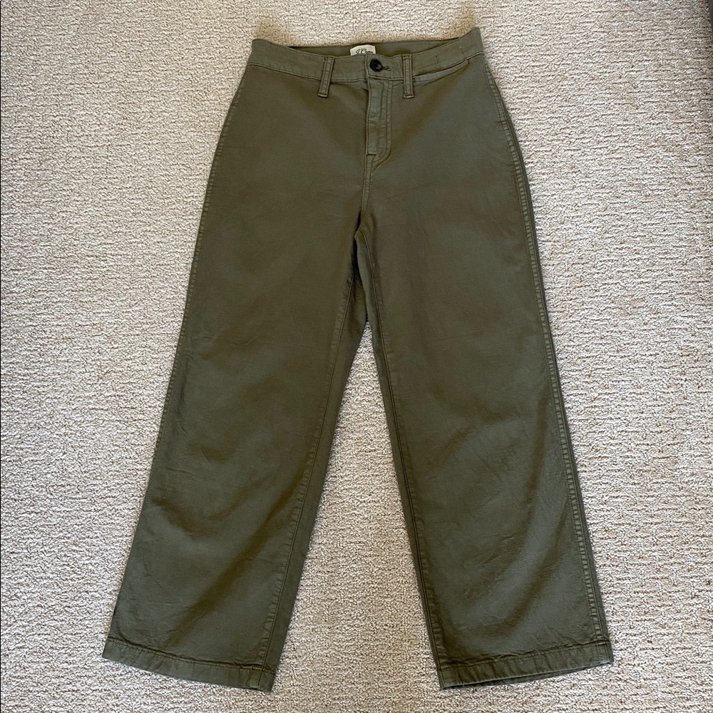 J. Crew Slim Wide-Leg Pant